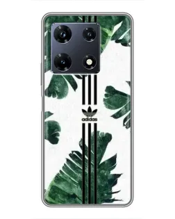 Чехол для Infinix Note 30 Pro с картинкой «Пальмовые листья адидас»