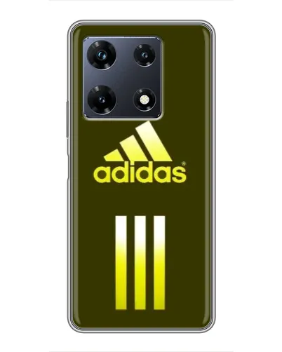 Чехол для Infinix Note 30 Pro с картинкой «Оливковый градиент Adidas»