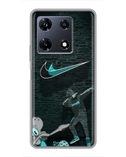 Чехол для Infinix Note 30 Pro с картинкой «Спортивный арт Nike»