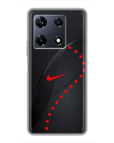Чехол для Infinix Note 30 Pro с картинкой «Абстрактный дизайн Nike»