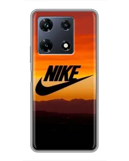 Чехол для Infinix Note 30 Pro с картинкой «Nike — вечерний горизонт»