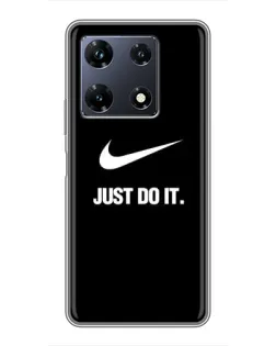 Чехол для Infinix Note 30 Pro с картинкой «Классический принт Nike»