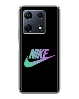 Чехол для Infinix Note 30 Pro с картинкой «Nike — городская ночь»