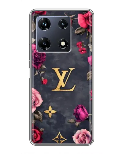 Чехол для Infinix Note 30 Pro с картинкой «Цветочный Louis Vuitton»