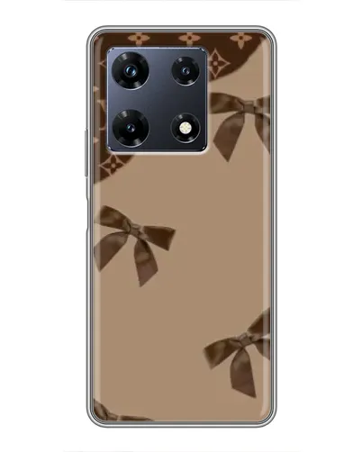 Чехол для Infinix Note 30 Pro с картинкой «LV — кофейный атлас»