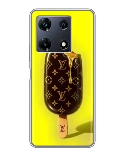 Чехол для Infinix Note 30 Pro с картинкой «Мороженое от LV»