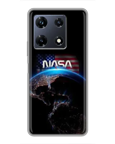 Чехол для Infinix Note 30 Pro с картинкой «Земля из космоса NASA»
