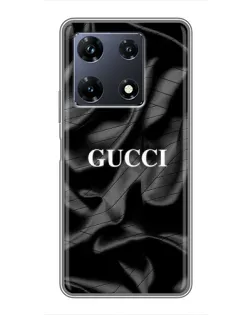Чохол для Infinix Note 30 Pro з картинкою «Gucci — шовкові хвилі»
