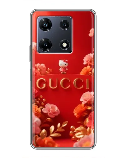 Чехол для Infinix Note 30 Pro с картинкой «Gucci — золотой сад»