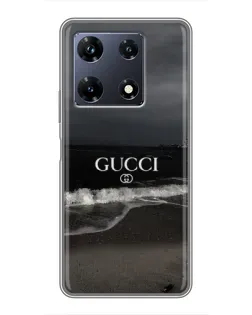 Чехол для Infinix Note 30 Pro с картинкой «Gucci — морской прибой»