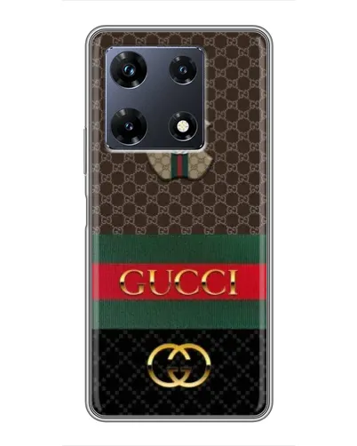 Чехол для Infinix Note 30 Pro с картинкой «Gucci — брендированный десерт»