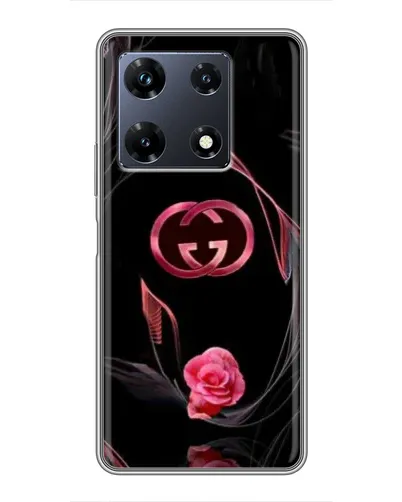 Чехол для Infinix Note 30 Pro с картинкой «Gucci — неоновая роза»