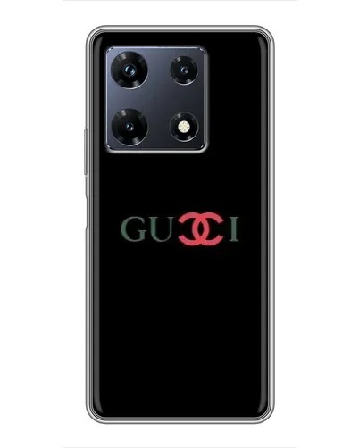 Чехол для Infinix Note 30 Pro с картинкой «Gucci — красный градиент»