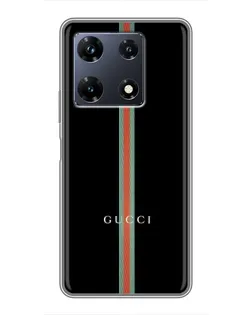 Чохол для Infinix Note 30 Pro з картинкою «Gucci — строга лінія»