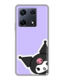 Чохол для Infinix Note 30 Pro з картинкою «Кумедна Kuromi» Чохол для Infinix Note 30 Pro з картинкою «Кумедна Kuromi»