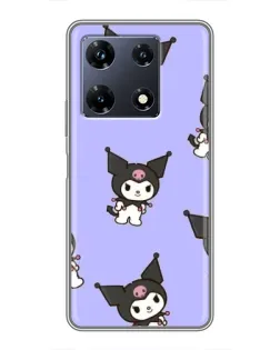 Чохол для Infinix Note 30 Pro з картинкою «Паттерн з Kuromi» Чохол для Infinix Note 30 Pro з картинкою «Паттерн з Kuromi»