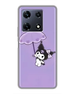 Чохол для Infinix Note 30 Pro з картинкою «Kuromi з парасолькою» Чохол для Infinix Note 30 Pro з картинкою «Kuromi з парасолькою»