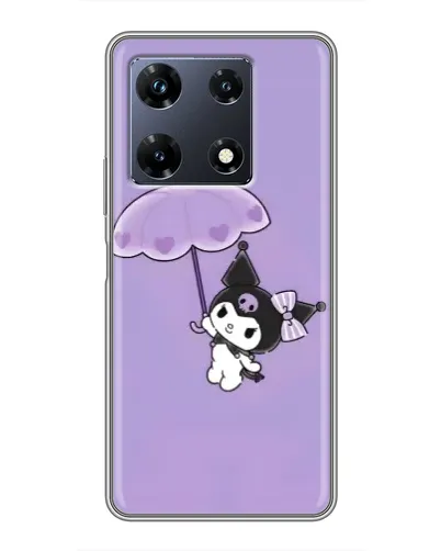 Чехол для Infinix Note 30 Pro с картинкой «Kuromi с зонтиком»