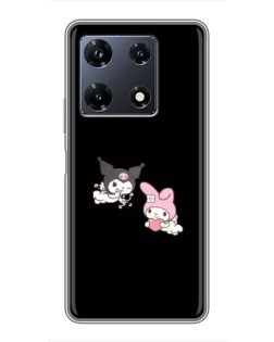 Чохол для Infinix Note 30 Pro з картинкою «My Melody та Kuromi» Чохол для Infinix Note 30 Pro з картинкою «My Melody та Kuromi»