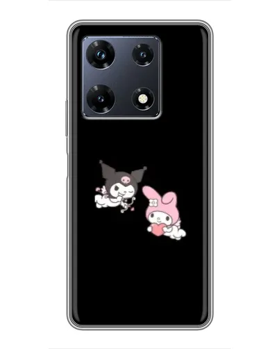 Чехол для Infinix Note 30 Pro с картинкой «My Melody и Kuromi»