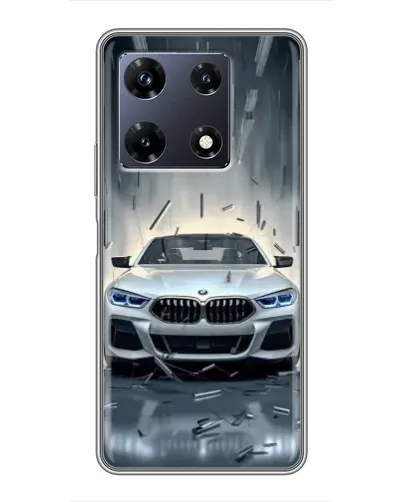 Чехол для Infinix Note 30 Pro с картинкой «BMW в свете фар»