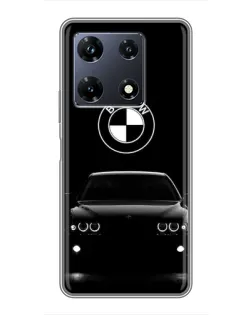 Чехол для Infinix Note 30 Pro с картинкой «BMW — взгляд из темноты»