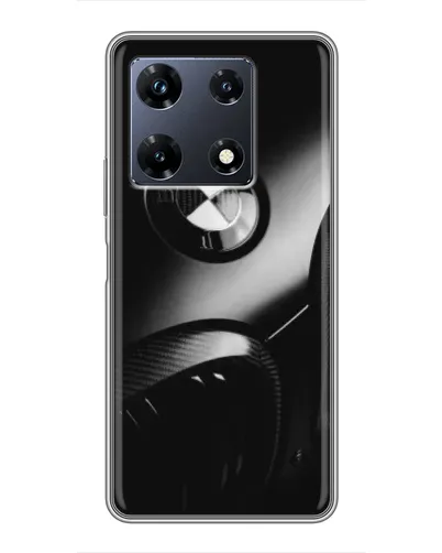 Чехол для Infinix Note 30 Pro с картинкой «Эмблема BMW — макро»