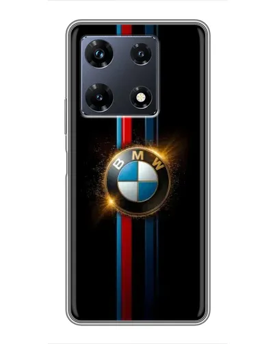 Чехол для Infinix Note 30 Pro с картинкой «BMW M-Power неон»