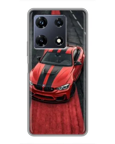 Чехол для Infinix Note 30 Pro с картинкой «BMW на красной дорожке»