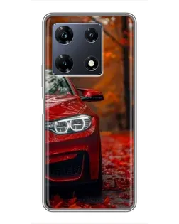 Чехол для Infinix Note 30 Pro с картинкой «Осенняя BMW M4»
