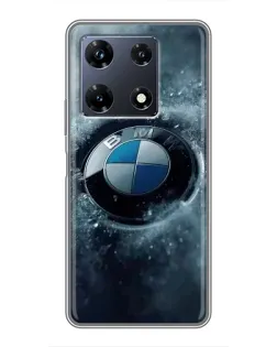 Чохол для Infinix Note 30 Pro з картинкою «Логотип BMW — лід»