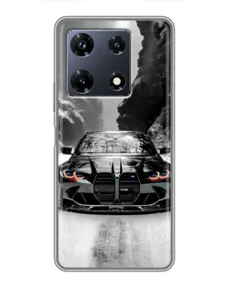 Чохол для Infinix Note 30 Pro з картинкою «BMW — акварельний дрифт»