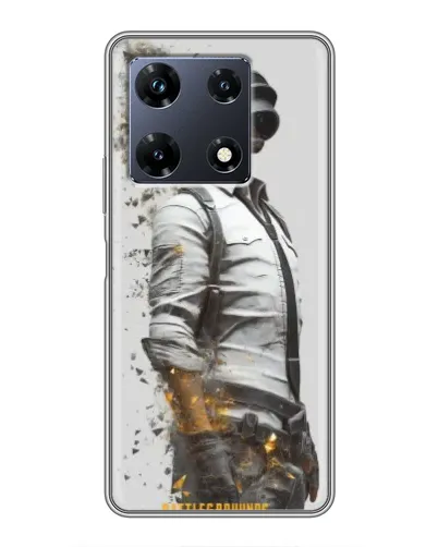 Чехол для Infinix Note 30 Pro с картинкой «PUBG — боец в пыли»