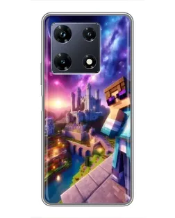 Чохол для Infinix Note 30 Pro з картинкою «Стів та космос»