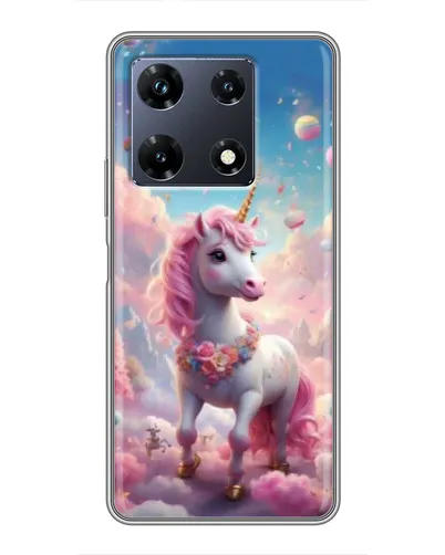 Чохол для Infinix Note 30 Pro з картинкою «Єдиноріг серед хмар»