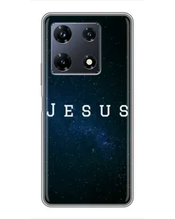 Чехол для Infinix Note 30 Pro с картинкой «Звездное небо Jesus»
