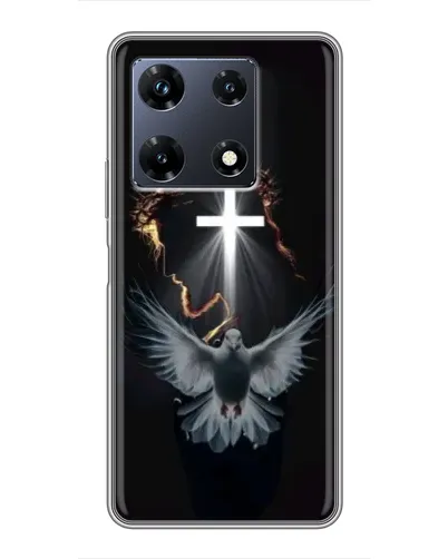 Чехол для Infinix Note 30 Pro с картинкой «Голубь и Свет»