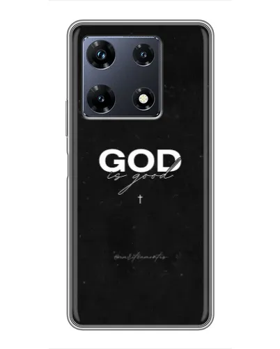 Чехол для Infinix Note 30 Pro с картинкой «GOD — Бог над всем»