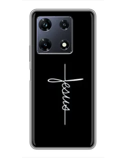 Чехол для Infinix Note 30 Pro с картинкой «Тонкая линия веры»