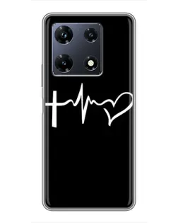 Чехол для Infinix Note 30 Pro с картинкой «Пульс веры»