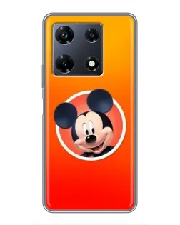Чохол для Infinix Note 30 Pro з картинкою «Mickey в колі»
