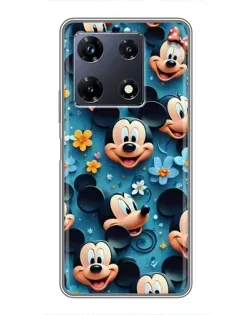 Чохол для Infinix Note 30 Pro з картинкою «Паттерн Міккі та Мінні»