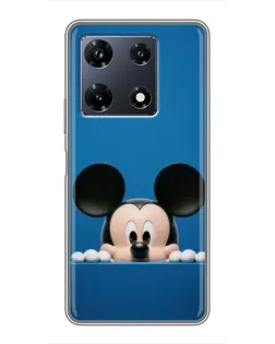 Чохол для Infinix Note 30 Pro з картинкою «Міккі виглядає» Чохол для Infinix Note 30 Pro з картинкою «Міккі виглядає»