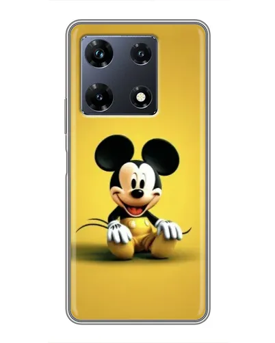 Чохол для Infinix Note 30 Pro з картинкою «Міккі на жовтому»