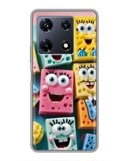 Чохол для Infinix Note 30 Pro з картинкою «Кольорові губки» Чохол для Infinix Note 30 Pro з картинкою «Кольорові губки»