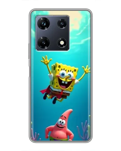 Чехол для Infinix Note 30 Pro с картинкой «Спанч Боб под водой» Чехол для Infinix Note 30 Pro с картинкой «Спанч Боб под водой»