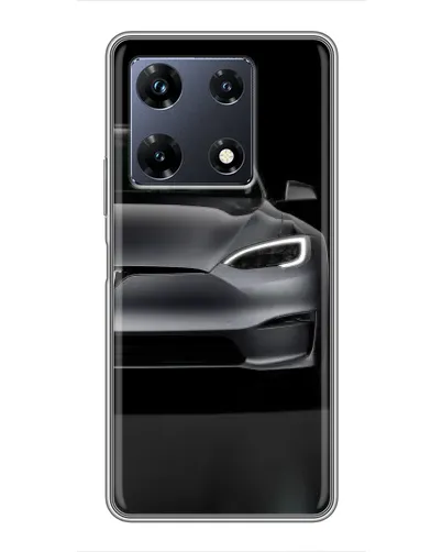Чехол для Infinix Note 30 Pro с картинкой «Tesla Model S Look»