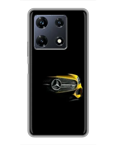 Чехол для Infinix Note 30 Pro с картинкой «Mercedes — ретро стиль»