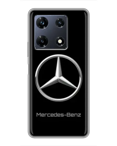 Чехол для Infinix Note 30 Pro с картинкой «Mercedes Silver Logo»