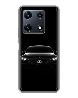 Чехол для Infinix Note 30 Pro с картинкой «Mercedes Vision — концепт»